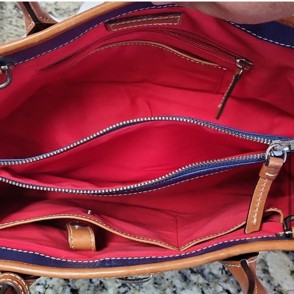 Dooney & Bourke Satchel Royal Blue Just Reduced! - Picture 6 of 10